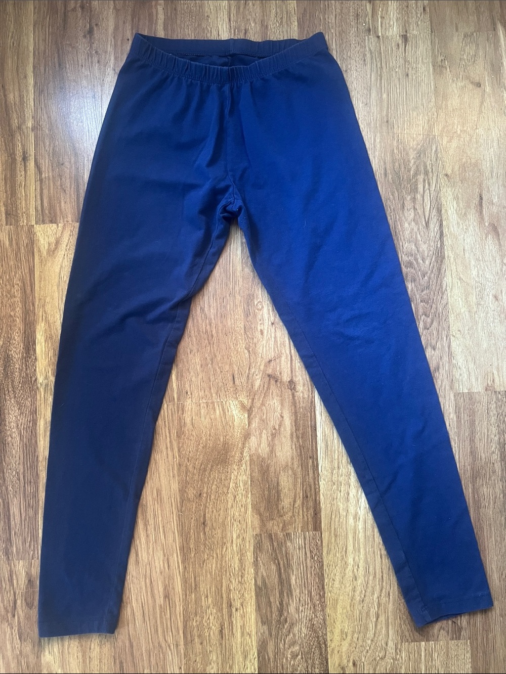 Cat & Jack Solid Navy Stretch Leggings